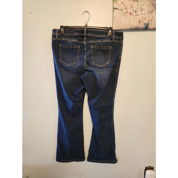 Torrid Size 16 Luxe Slim Boot Cut Super Stretch Denim Jeans - Picture 3 of 4